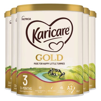 【新西兰直邮】KARICARE 可瑞康金装A2牛奶粉 3段 3/6罐 新包装 可选七天清关线